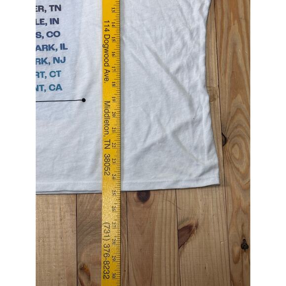 Stevie Nicks Tour 2022 Women’s T-Shirt Tee White Size X-Large Classic Rock Band - Picture 7 of 8